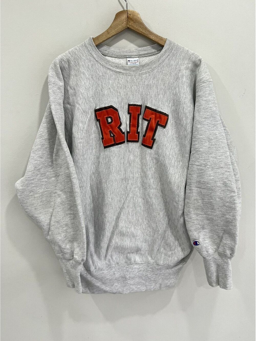 Vintage 90s Rit Champion Reverse Weave Sweater university